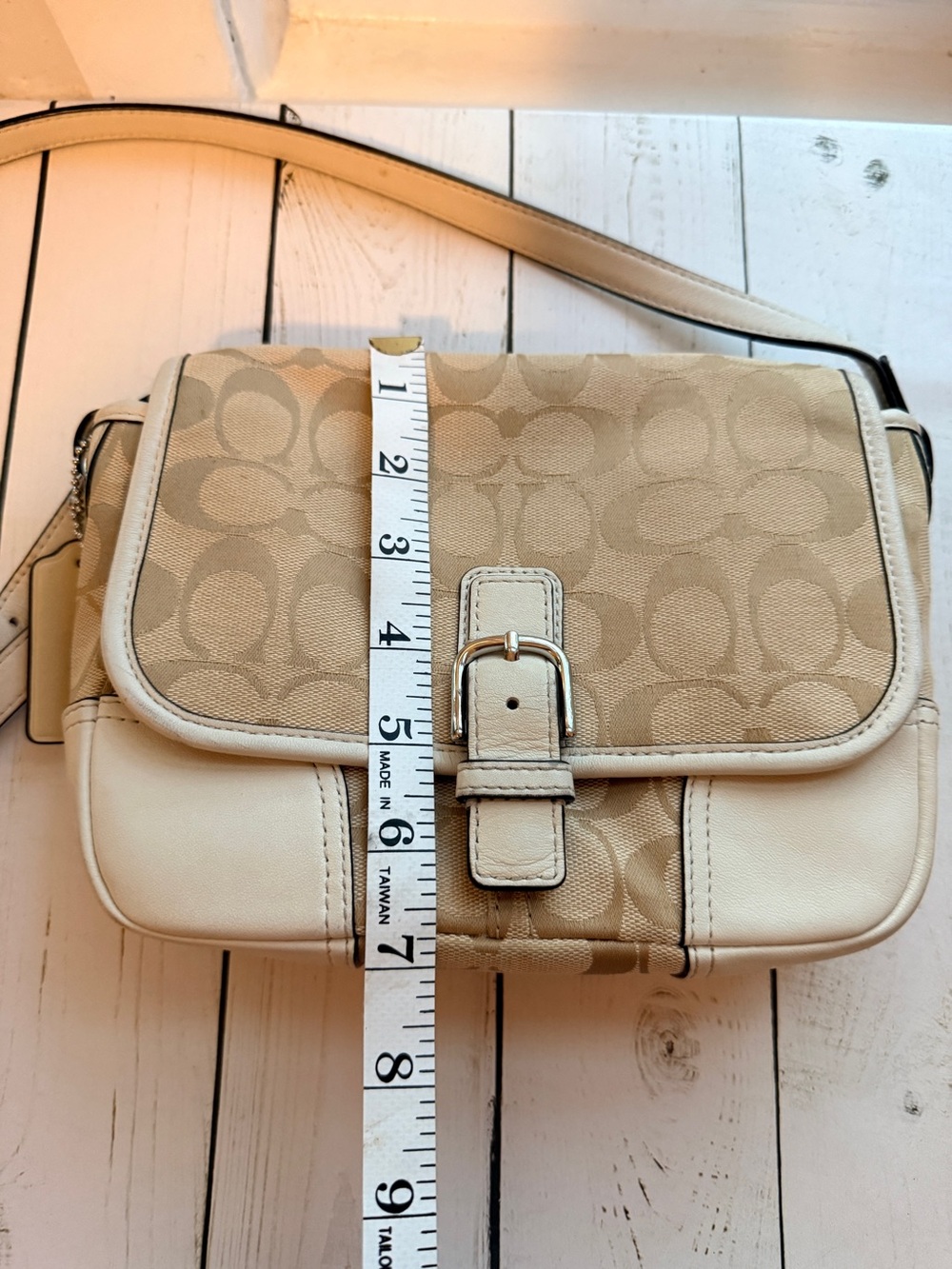 COACH | Hadley Signature Crossbody (2014) #F30601 - Picture 12 of 16